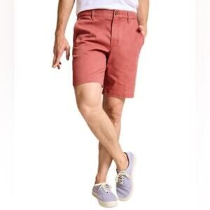 Tommy Bahama Flat-Front Straight Fit Stretch Sateen 9” Inseam Boracay Short 33